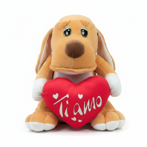 Cagnolino Ti Amo – sfondo bianco