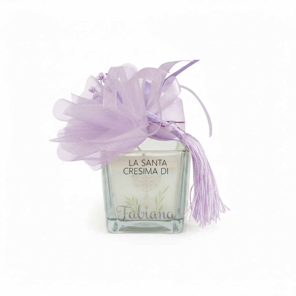 Candela Santa Cresima Lilla Fabiana