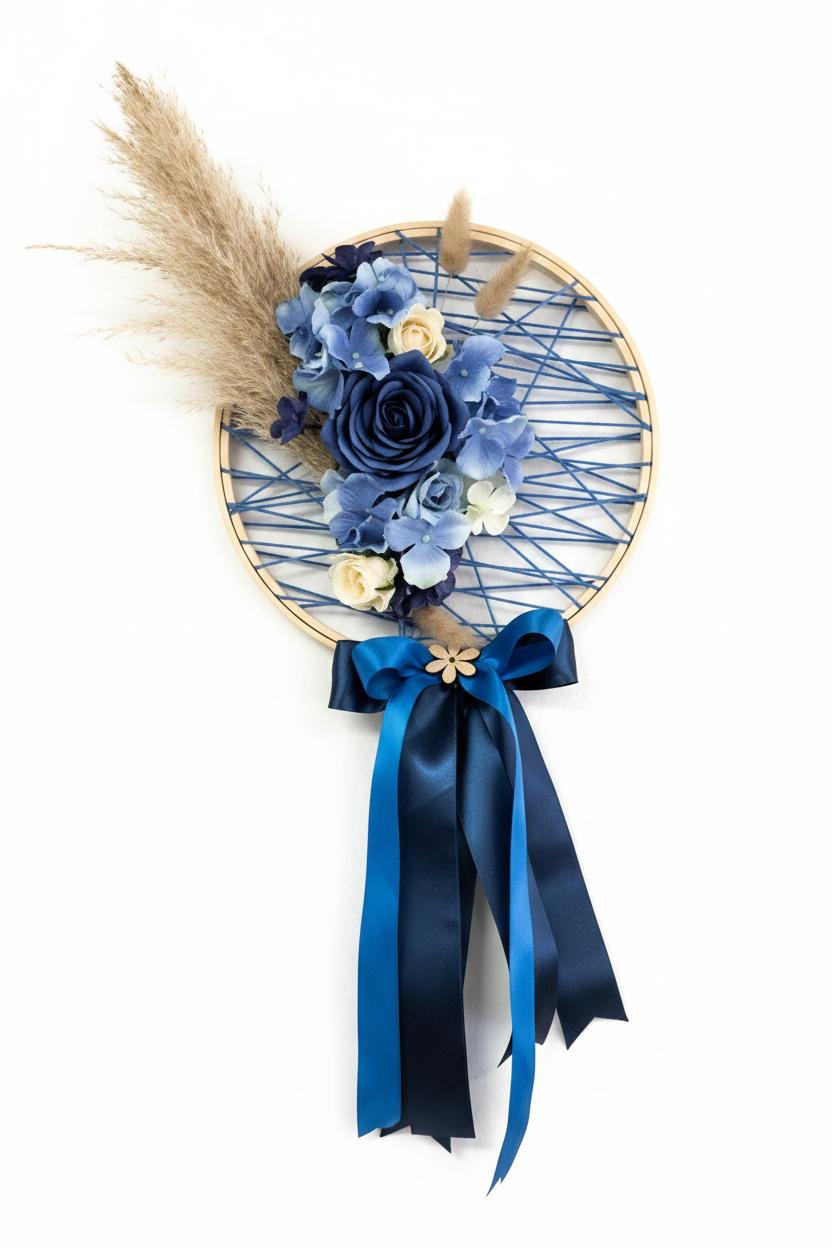Fuoriporta Acchiappasogni Blu
