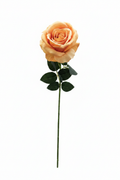 Rosa Artificiale Arancio Pesca