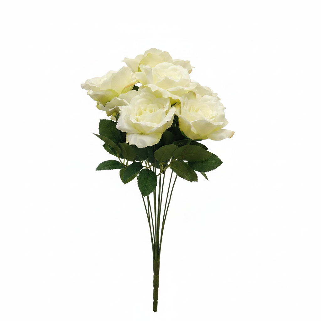 Mazzo di rose  bianche