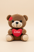 Orsetto Peluche Marrone con Cuore Love