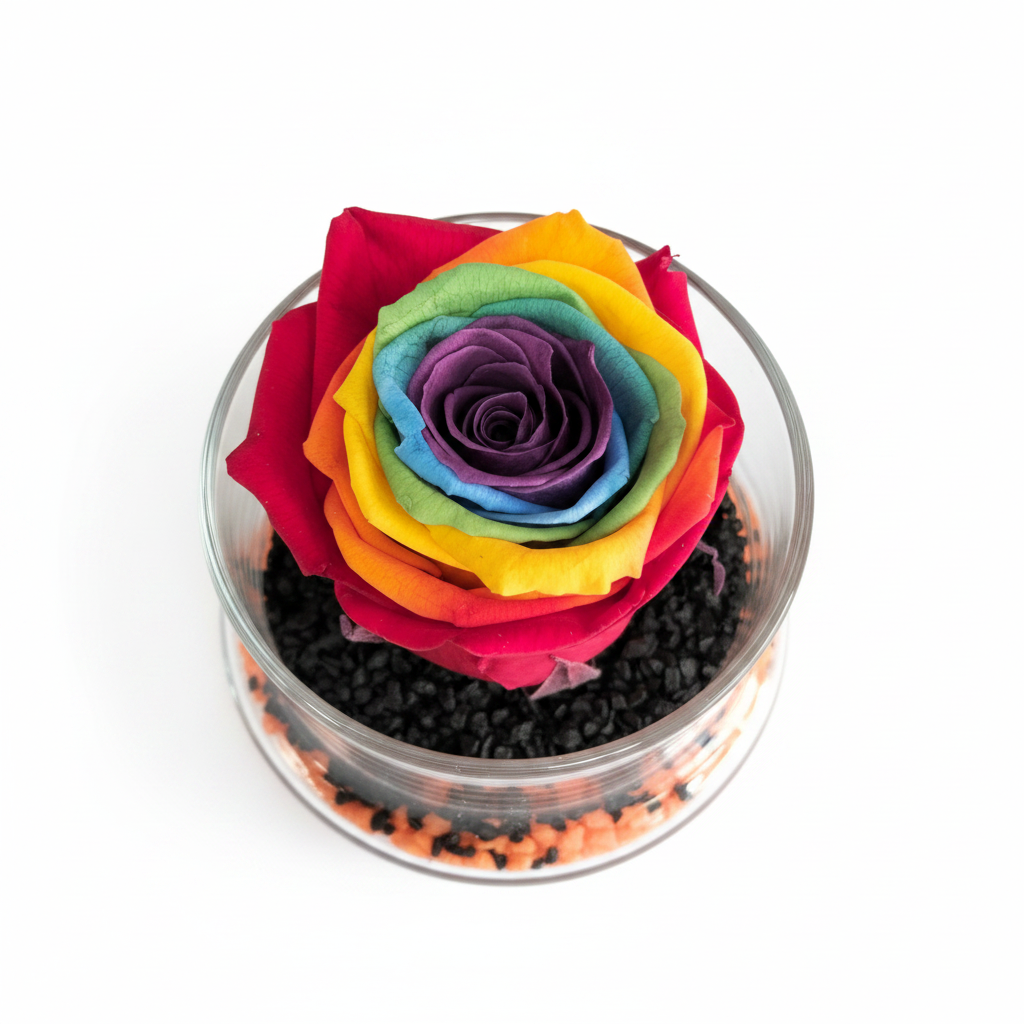 Rosa Rainbow - dettaglio