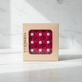 Scatola 16 Rose Stabilizzate Fucsia - Stile uniforme